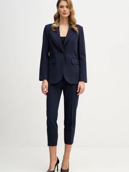 Піджак Sisley однобортний однотонний чорний