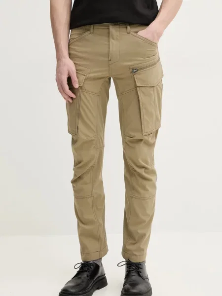 G-Star Raw pantaloni barbati cu fason cargo verde