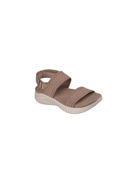 Žabky Skechers hnedá