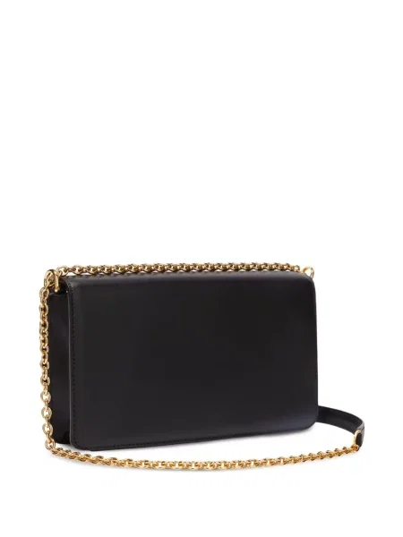 Geanta de piele Furla din piele negru
