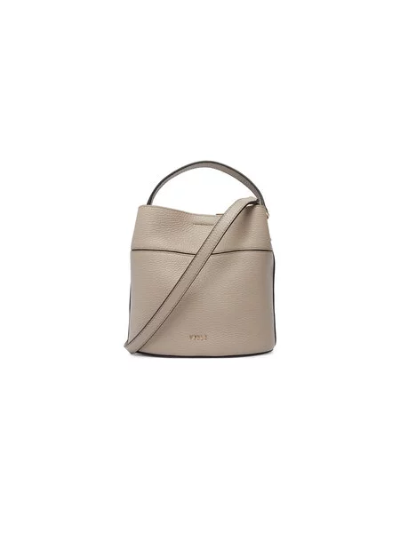 Ročna torba Furla Amelia Mini CN Temno bež
