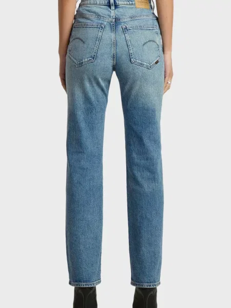 Прямі джинси G-star Raw блакитні
