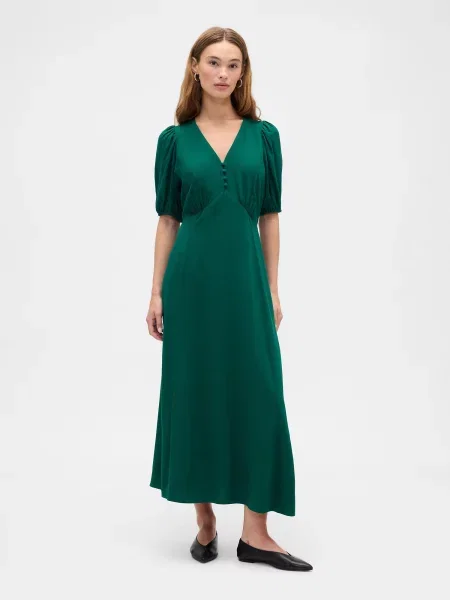 Rochie maxi Gap de costum verde