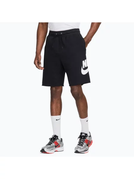 Pantaloni scurți pentru bărbați Nike Club black/black/white alb