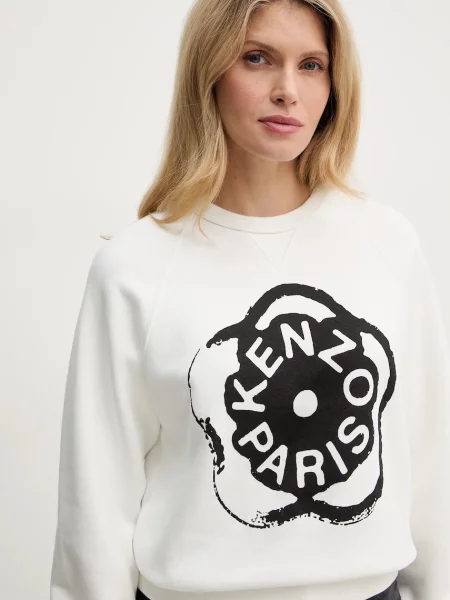 Кофта Kenzo з принтом білий