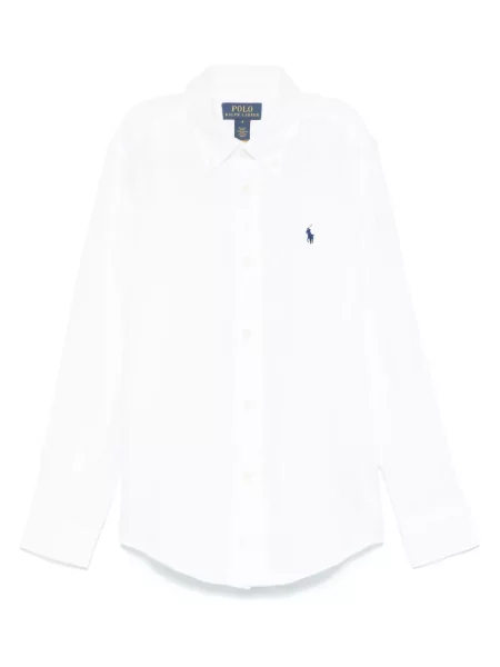 Dětska košile Polo Ralph Lauren bílá