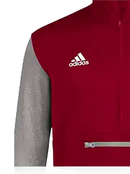 Sală de gimnastică tricou Adidas din jerseu cu model camuflaj alb