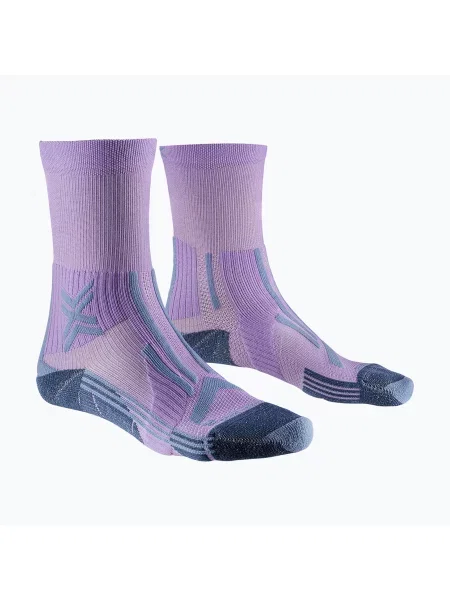 Шкарпетки X-Socks Trailrun Perform Crew orchid/sunset blue сині