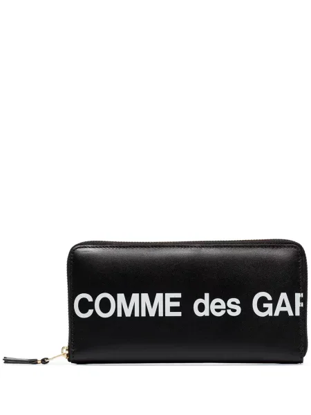 Portofel Comme Des Garçons Wallet cu imagine negru