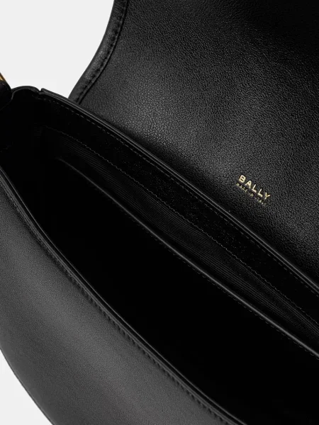 Кожаная сумка Bally черная