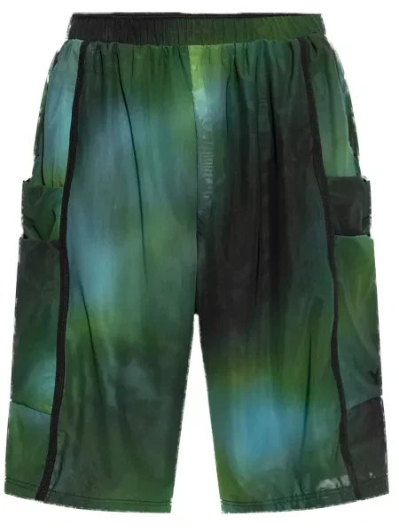 Шорти cargo Y-3 с принт зелено