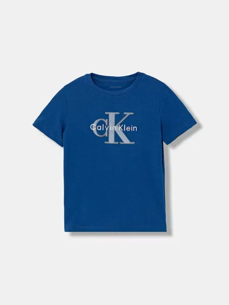 Calvin Klein Jeans Dječja majica kratkih rukava plava