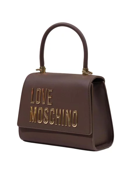 Kabelka Love Moschino hnedá