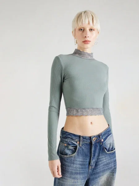 ABOUT YOU Tricou Danai / verde gri