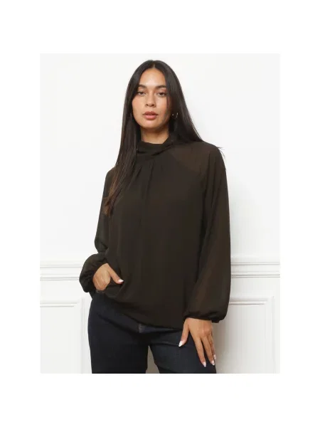 Bluză La Modeuse maro