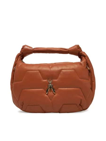 Ročna torba Patrizia Pepe rjava