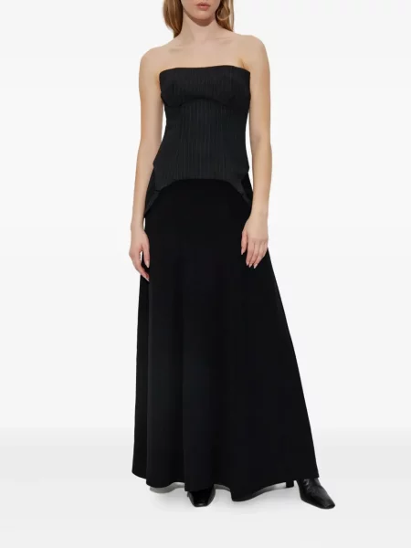 Rochie Misbhv cu dungi de costum negru