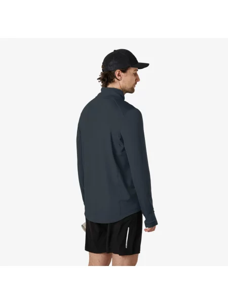 Bluza Wędrówki Mężczyzna Ultra Light Szybkoschnący niebieska