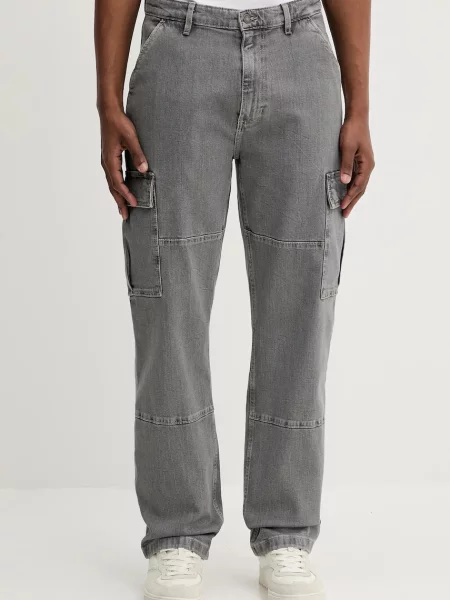 Džíny Guess Jeans šedé