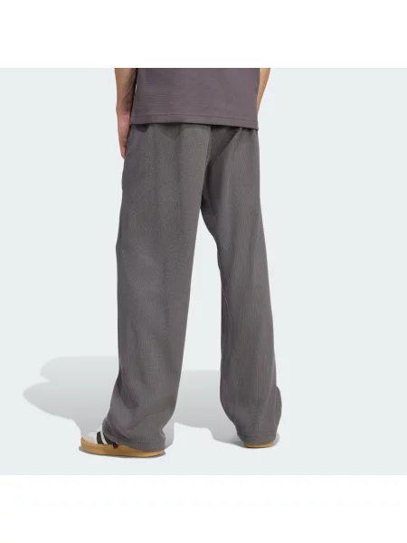Spodnie Trefoil Essentials Open Hem szare