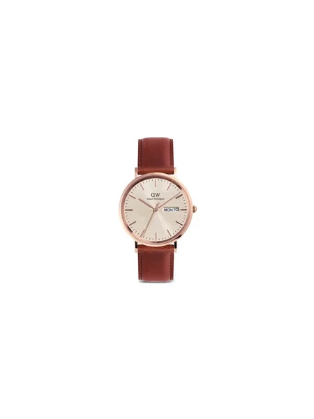 Daniel Wellington Hodinky Classic Day Display 40 zlato růžové