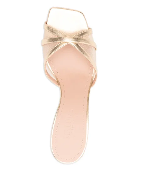 Pantofi cu toc Malone Souliers auriu