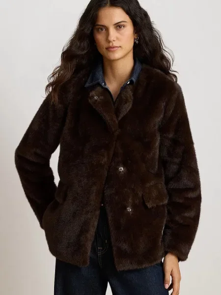 LAUREN RALPH LAUREN Futro brązowy