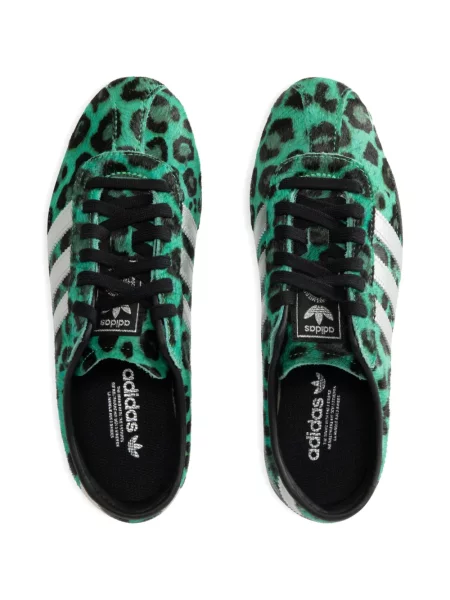 Sneakerși Adidas Campus cu model leopard negru