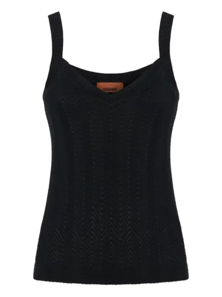 Top Missoni negru