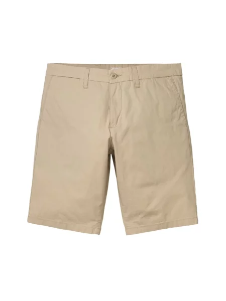 Krótkie szorty Carhartt Wip beżowe