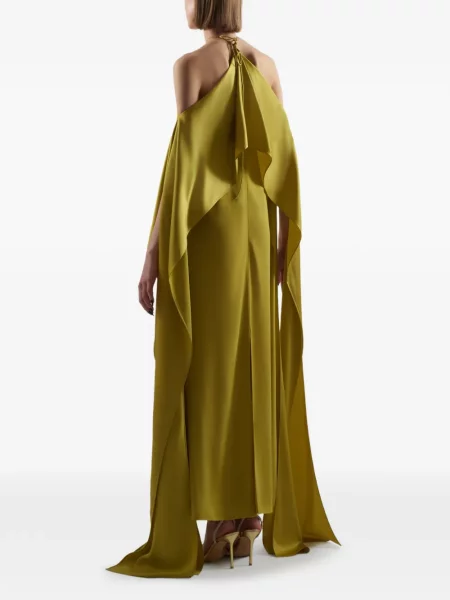 Rochie Taller Marmo drapată de costum verde