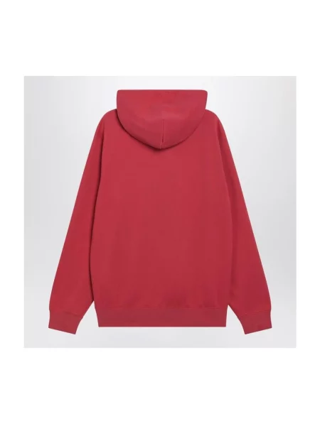 Bluza z kapturem Polo Ralph Lauren z kapturem z logo czerwona