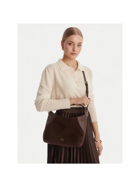 Torebka Furla brązowa