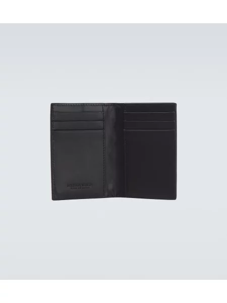 Portofel Bottega Veneta din piele negru