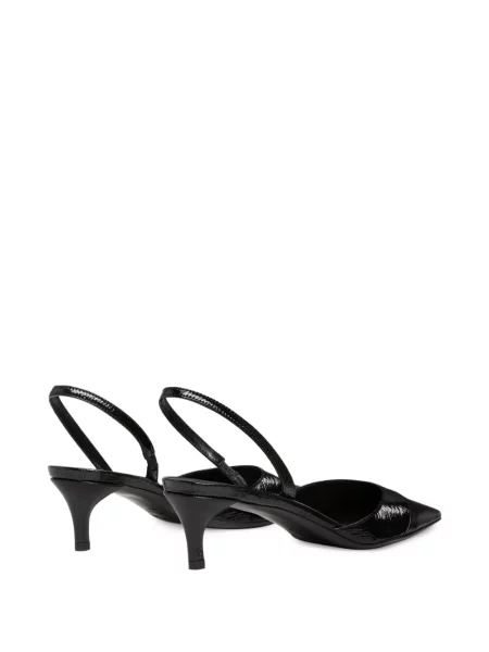 Șapcă Courreges slingback negru