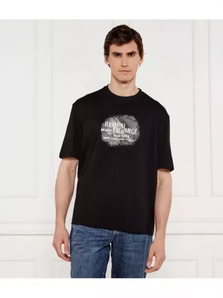 Armani Exchange Tricou negru
