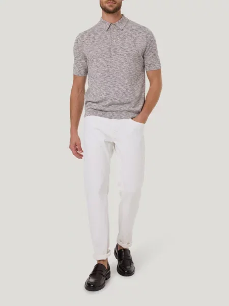 Поло Eterna бежевое