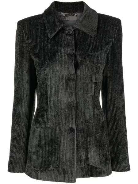 Geacă Alberta Ferretti de catifea cord