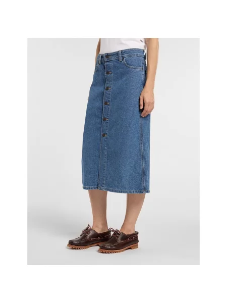 Džínsová sukňa Dickies modrá