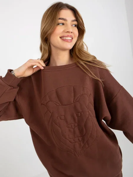 Hanorac Fashionhunters maro