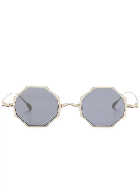 Ochelari de soare Rigards cu imprimeu geometric auriu