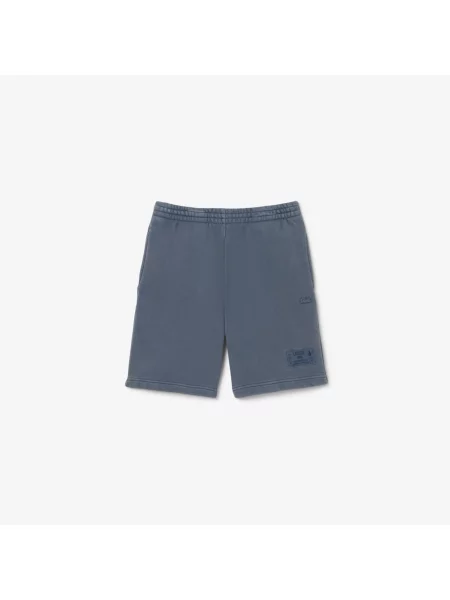 Lacoste Szorty Regular Fit granatowe