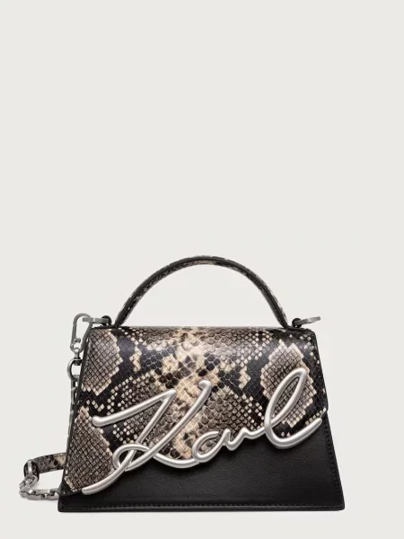 Karl Lagerfeld geantă crossbody pentru femei negru