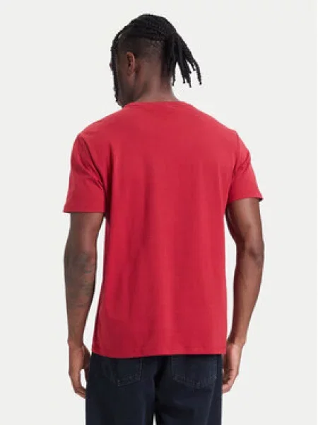 Tričko Calvin Klein Jeans červené