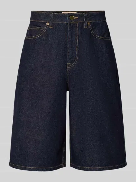 Bermudy w fasonie model Script' Blkvis czarne