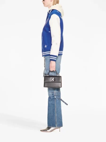 Kabelka na řetízku Off-white bílá