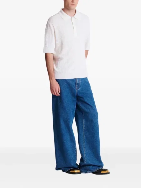 Polo Balmain alb