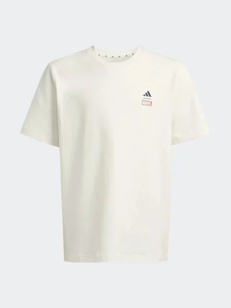Adidas Tričko Marvel bílé