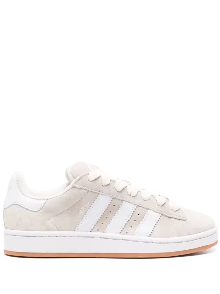 Sneakerși Adidas Campus din piele de căprioară negru