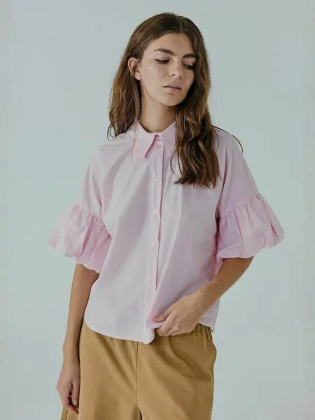 NORR Tricou Betty deschis roz